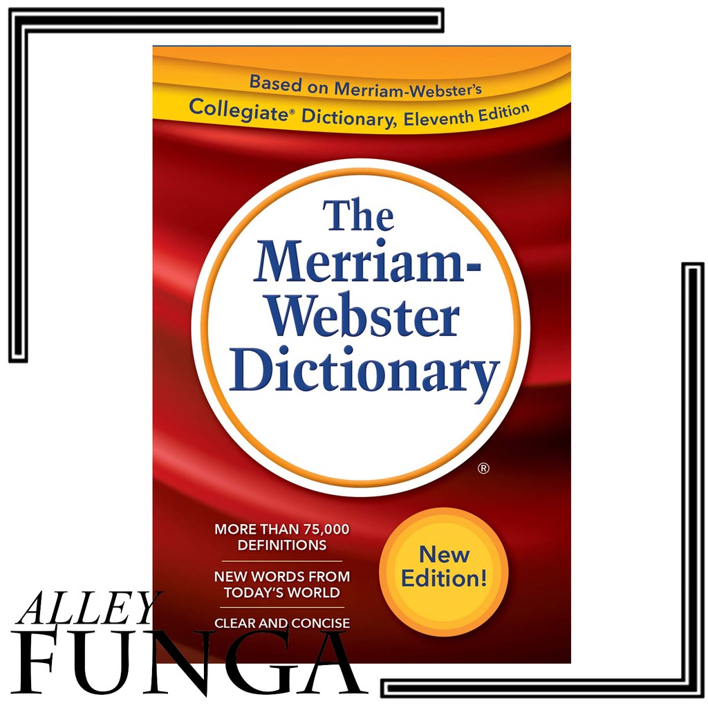 The Merriamster Dictionary New Edition! Shopee Philippines