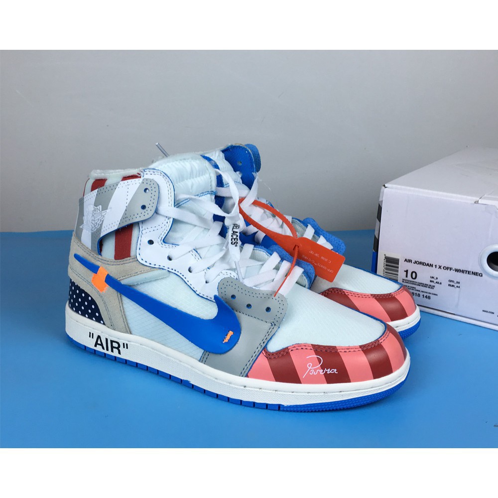 air jordan 1 off white parra