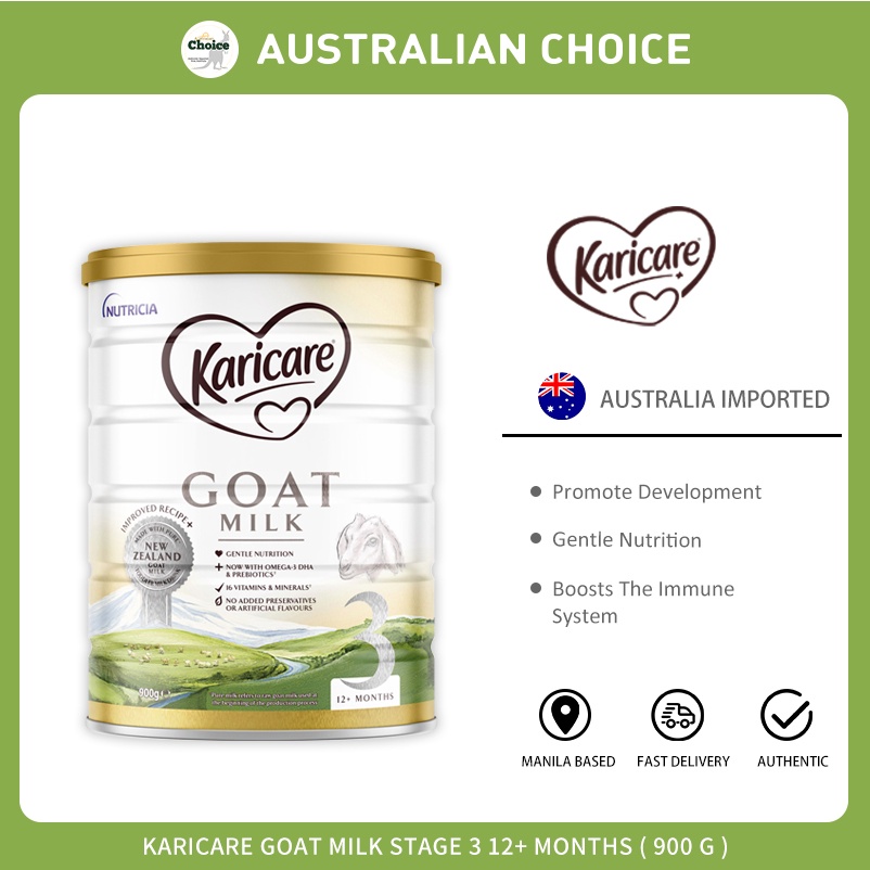 Karicare Goat Milk Stage 3 12+ Months 900g Shopee Philippines