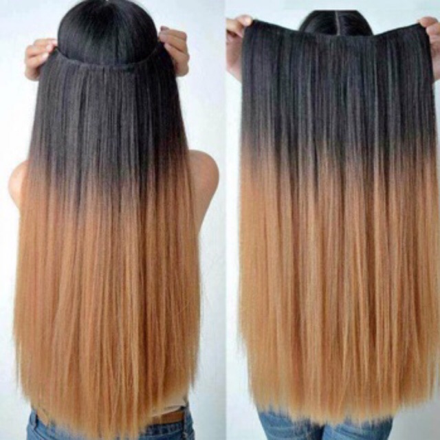 Ombre Hair Extensions Philippines Clip On Hair Shopee