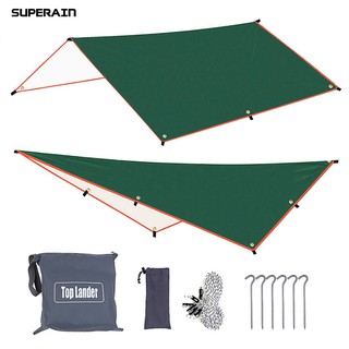 camping tent with patio