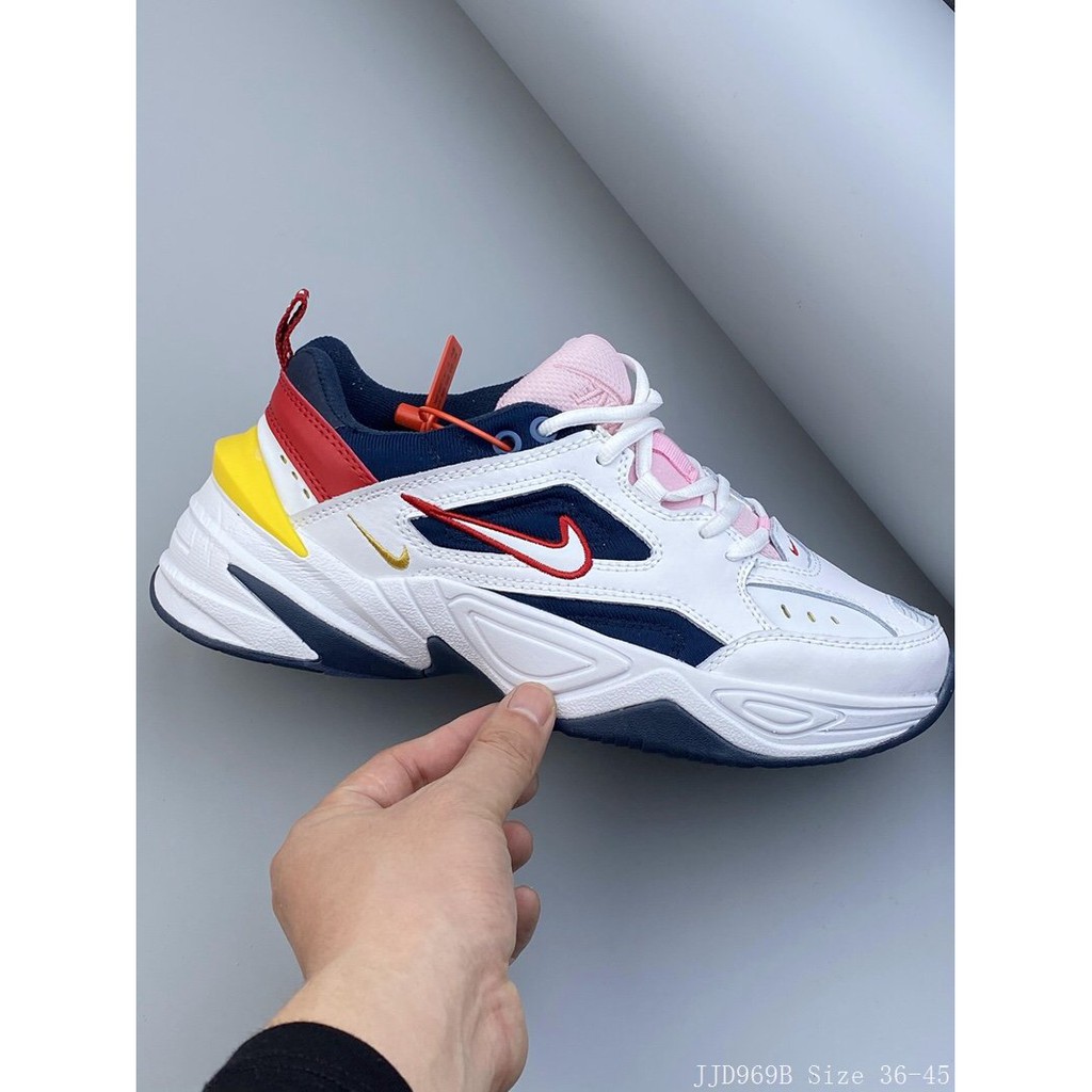 m2k tekno red blue white