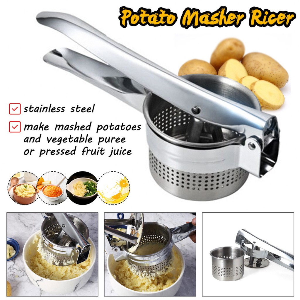 The Best Potato Mashers Of 2022 Stainless Steel Potato Masher Great