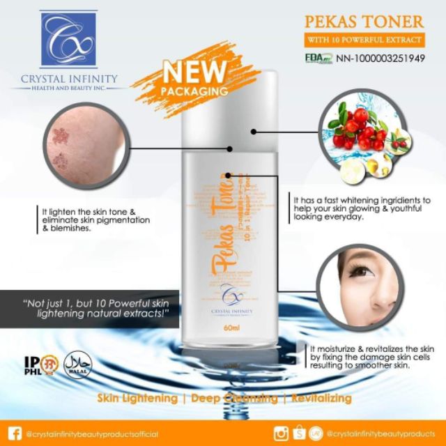 Pekas toner by crystal infinity | Shopee Philippines