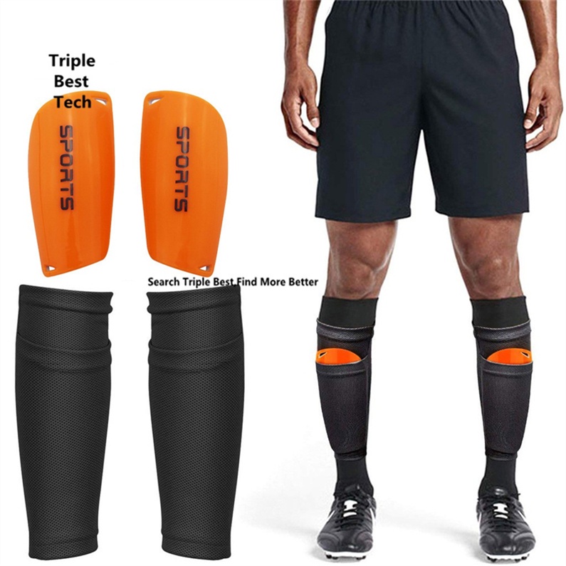 Erwachsene Teenager Kinder Fußball-Wettbewerb Anfänger Leistungssportler Dokpav Soccer Shin Guard Leggings Socken+Leggings Kunststoff Tasche Fußball Ausrüstung Komfort 