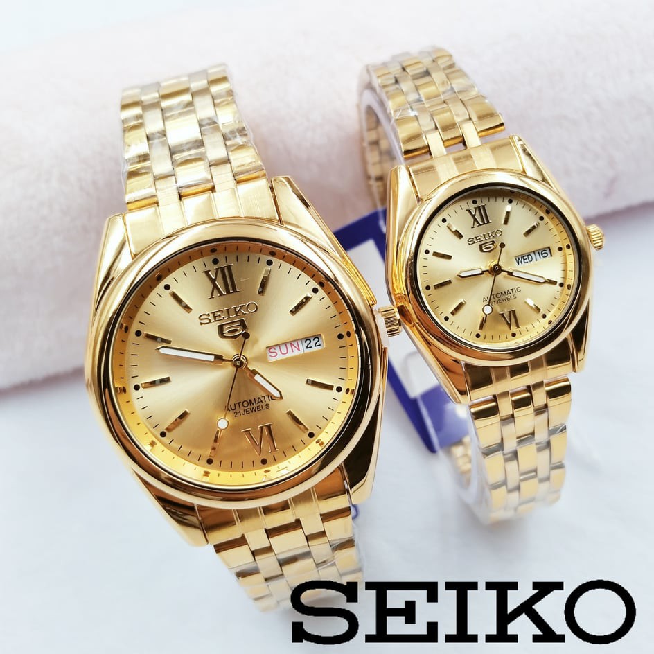 relo S061 Seiko-5 AUTOMATIC Hand Movement for Men & Women With Double Date  Water Resistant | Shopee Philippines