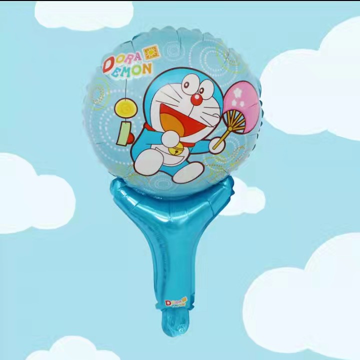 14 inch Doraemon theme Doraemon fan model Hold stick decorations ...