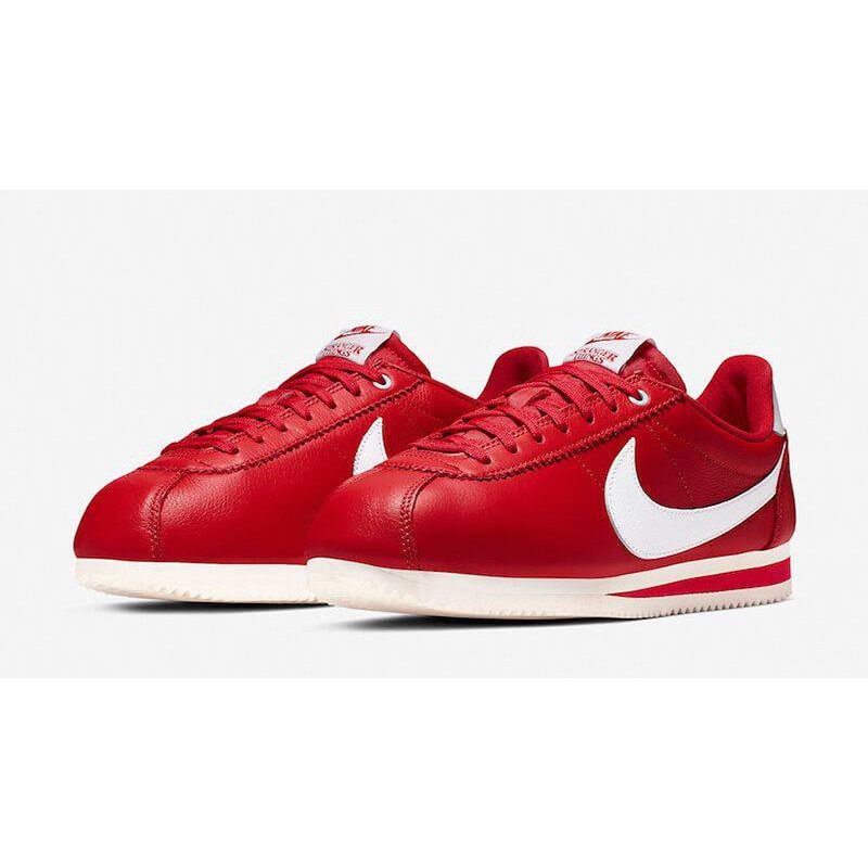 red cortez shoes