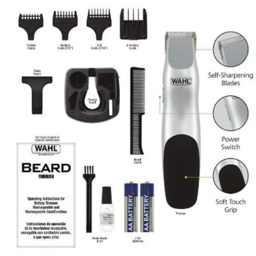 aa battery beard trimmer