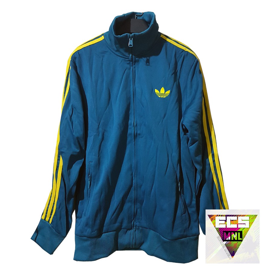 adidas firebird green jacket