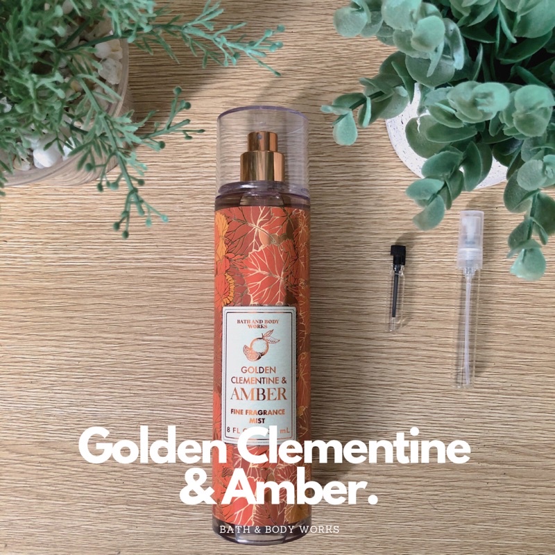 Orig Golden Clementine & Amber (Bath & Body Works Decants/Takal
