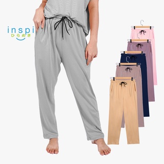 INSPI Casual Pants for Women Summer Korean Cotton Jogger Pajama Pambahay Blue Pink Green Sleepwear