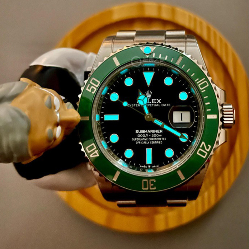 ROLEX Submariner Automatic Pawanble Waterproof ROLEX Watch For Men Women Automatic Original Pawnable