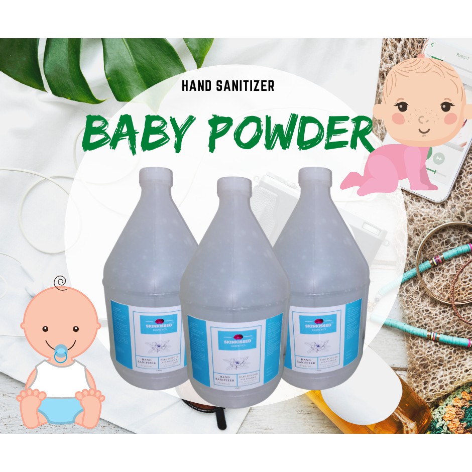 Baby Powder Hand Sanitizer HIGH GRADE 1gallon Shopee Philippines