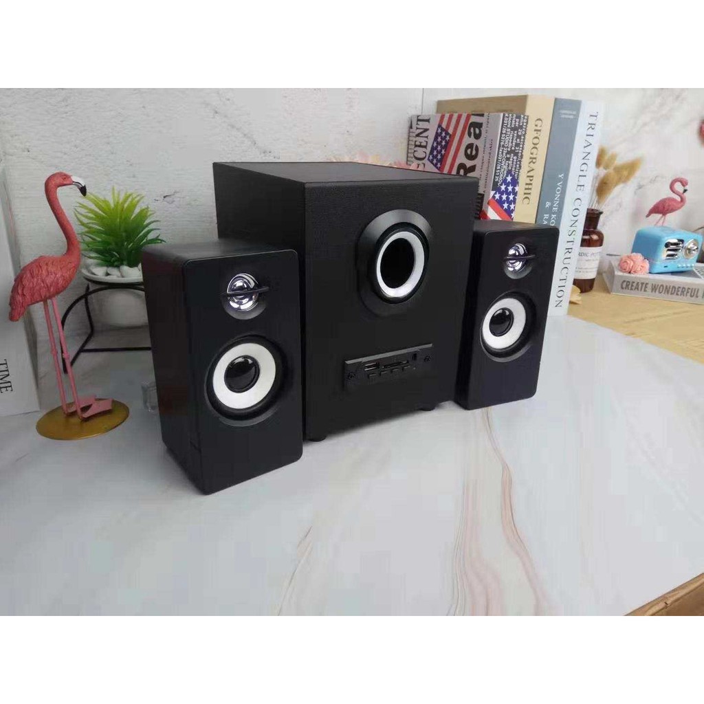 2.1 speakers with bluetooth and fm