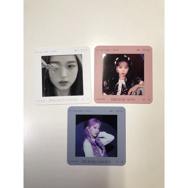 [ONHAND] IZONE ONE REELER ALBUM INCLUSION: IZ MOVIE SERIES PHOTO SLIDE