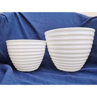 White plastic spiral flower pot Shopee Philippines White plastic spiral flower pot Shopee Philippines