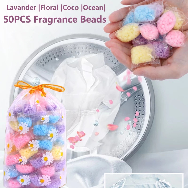 50 Laundry Beads to enhance the fragrance of clean clothes Shopee