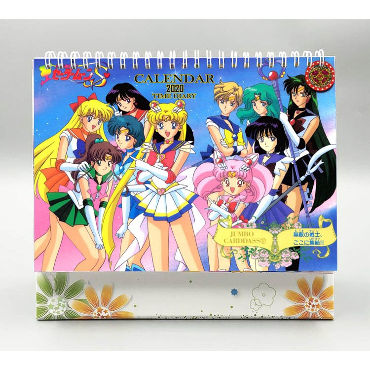 Star Idol Anime Desk Calendar Hanging Calendar Sailor Moon Wild | Shopee Philippines