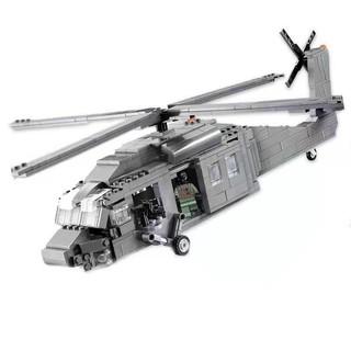 Decool 2114 Black Hawk Military Helicopter 562 piece compatible blocks model 