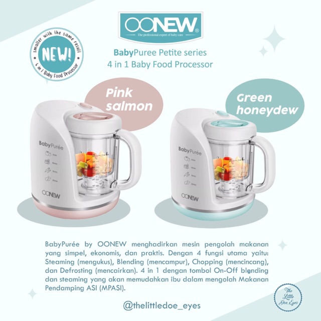 oonew baby puree 4 in 1
