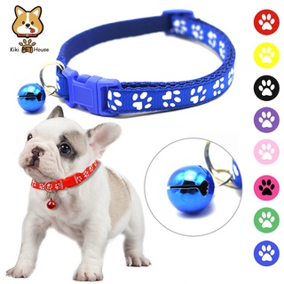 Pet Adjustable Collar Dog Collar Cat Collar Puppy kitten Collar With Bell for Dog Nylon Collar