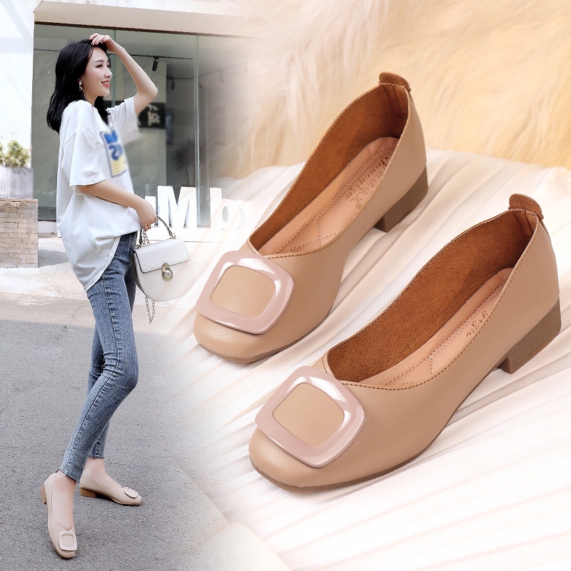 vintage block heels