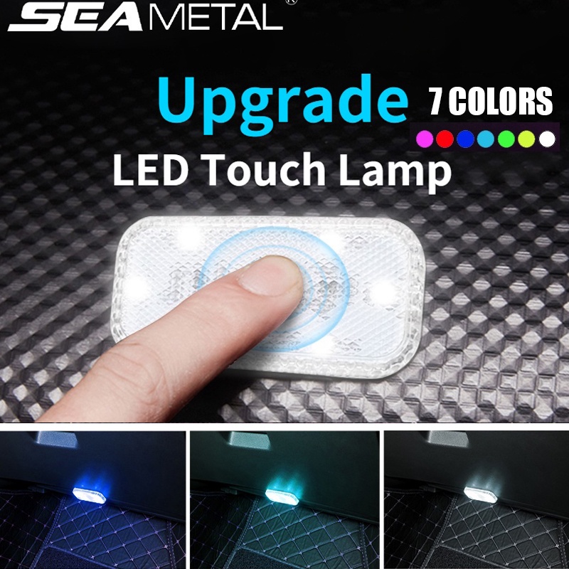 LED Light for Car Touch Lamp Rechargeable Car Touch Light