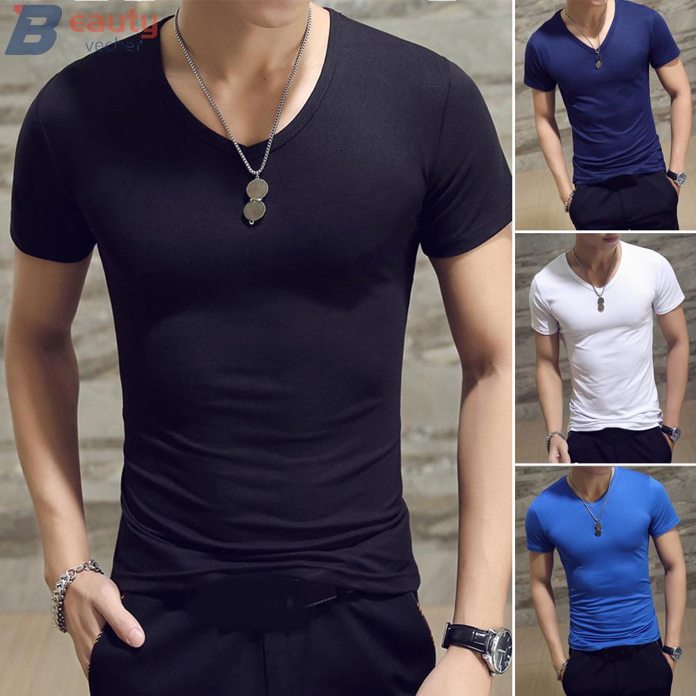 t shirt basic slim fit
