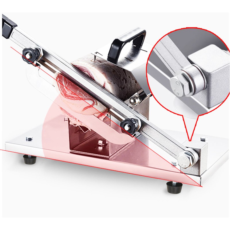 Manual Samgyupsal Meat Lamb Bacon Slicer Beef and Mutton Roll Meat