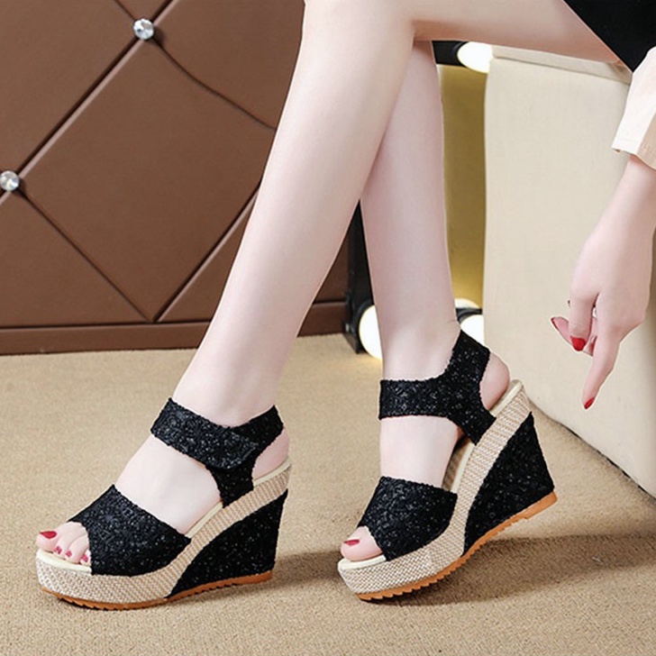 Korean Fashion High heels Sandals For Women heels | Shopee Philippines