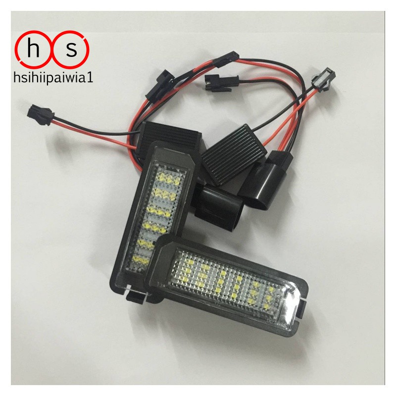 vw passat license plate light
