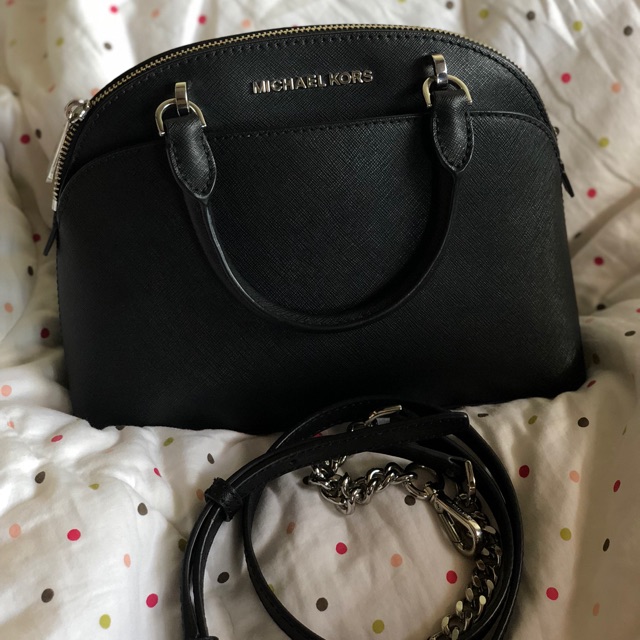 michael kors emmy small dome satchel