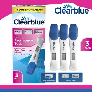 Clearblue Digital Pregnancy Test w/ Smart Countdown, 3 or 2 Tests *America's Most Well-known Brand*