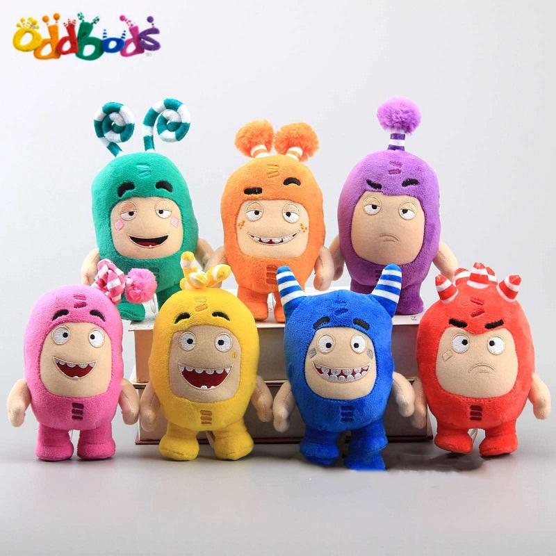 oddbods plush set