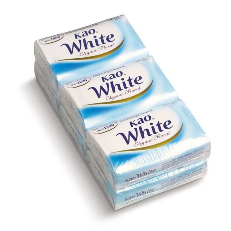 Kao white soap 130g for Body care 1pc price
