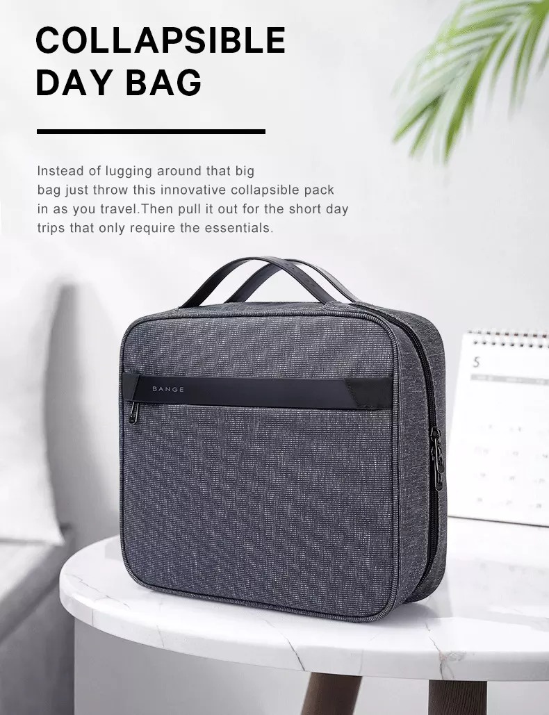 Gadgetoo 7529 Bange Hanging Travel Toiletry / Cable Organizer Bag Travel Waterproof Lightweight Vacation