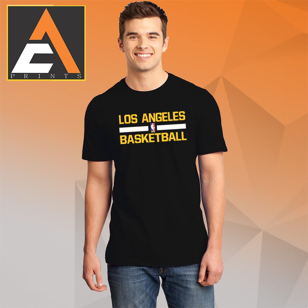 los angeles basketball t shirt