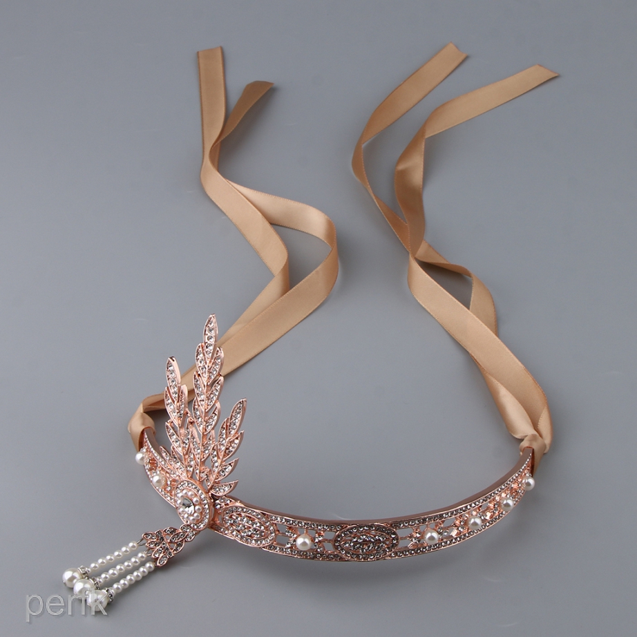 rhinestone antler headband