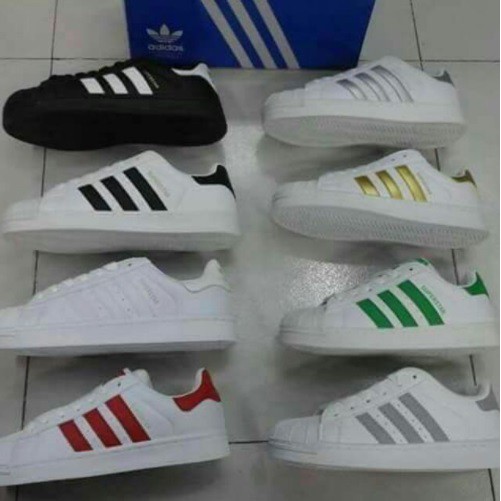 Porque Monografía Miniatura ADIDAS SUPERSTAR REPLICA FOR MEN & WOMEN | Shopee Philippines