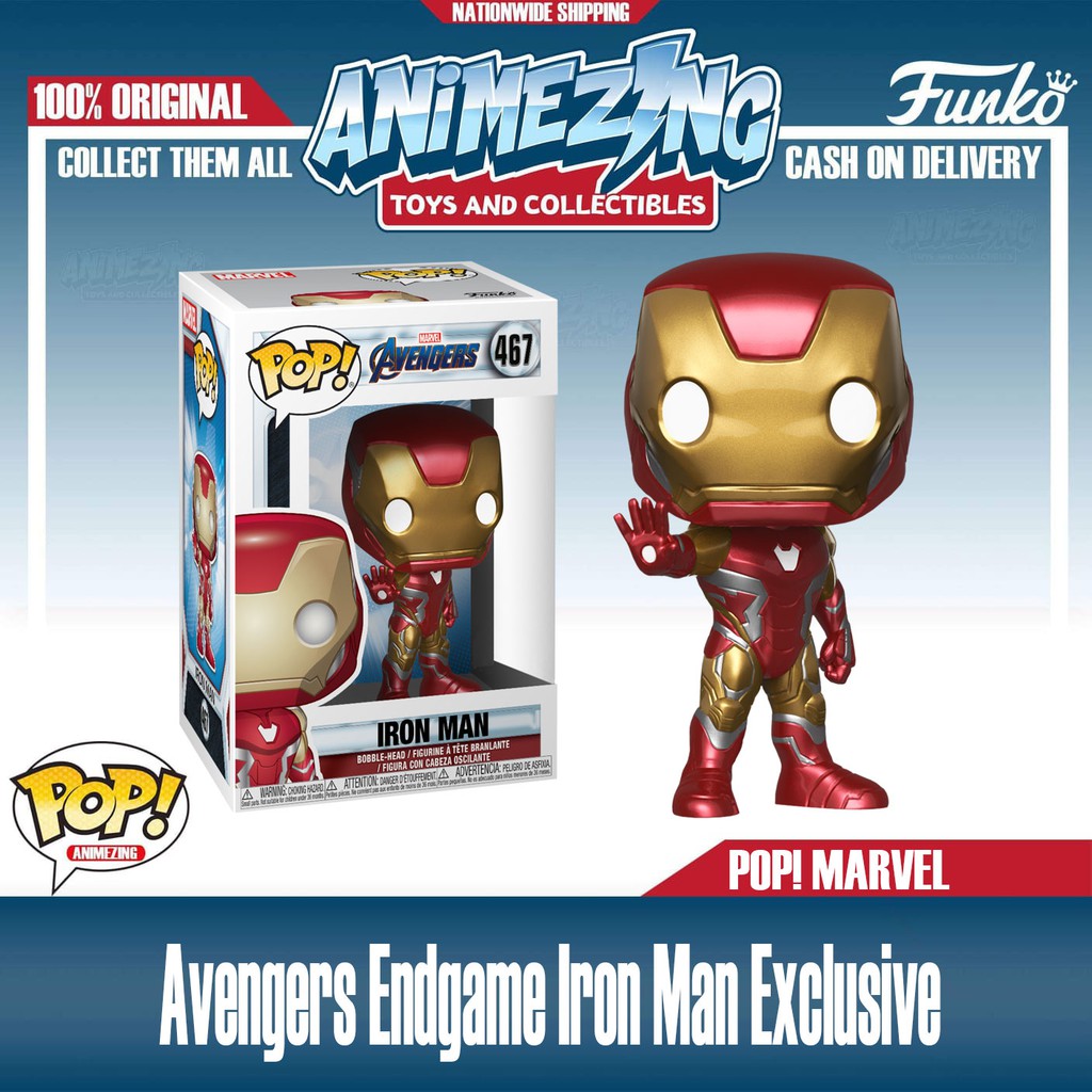 endgame iron man funko pop