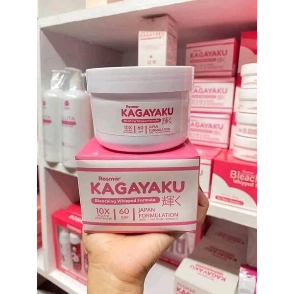 ROSMAR Kagayaku Bleaching Whipped Formula (Cream) Shopee Philippines
