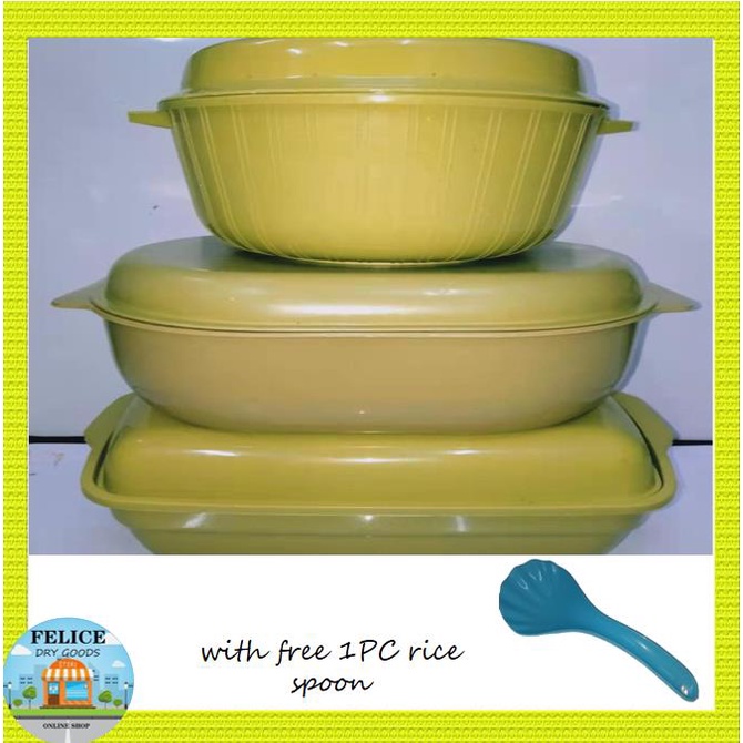 3SIZE DIFFERENT FOODKEEPER FOOD WARMER FOOD STORAGE PLASTIC WARE FOOD