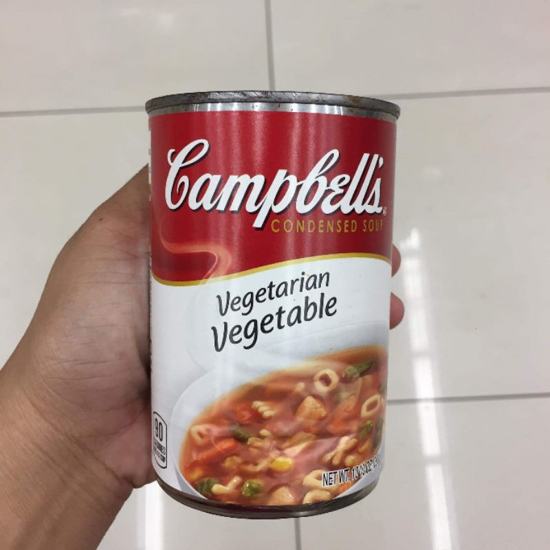 Campbell S Condensed Soup Vegetarian Vegetables Shopee Philippines