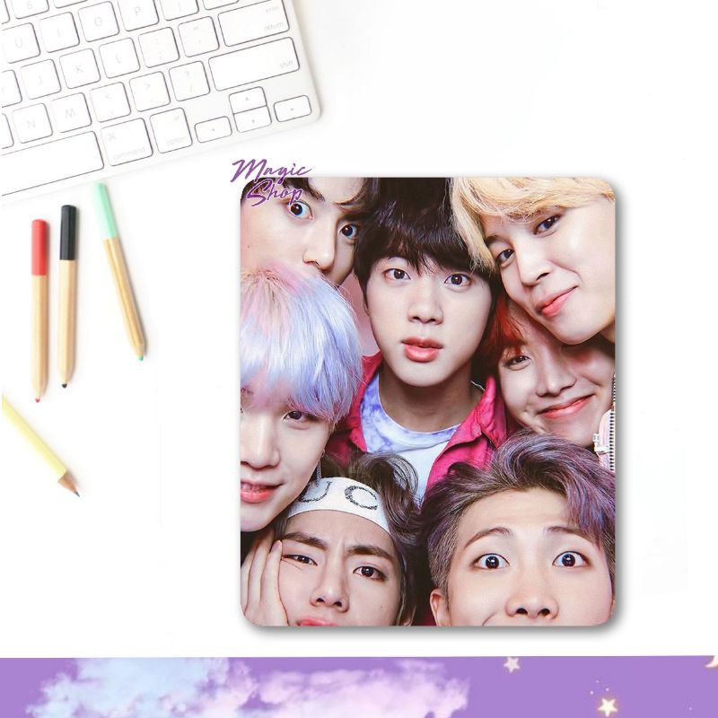 BTS Mouse Pad (Group) Shopee Philippines