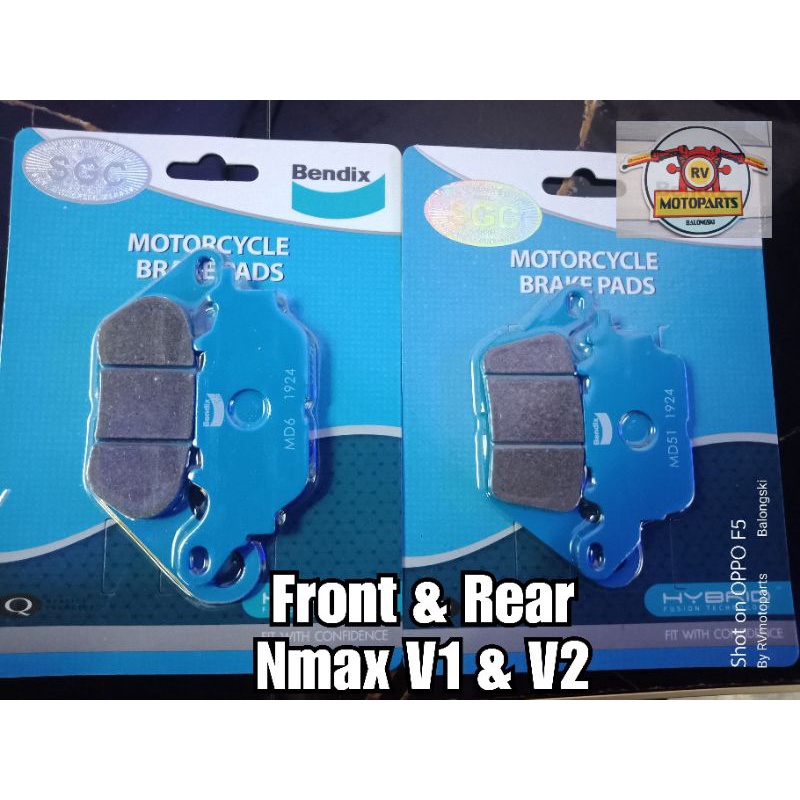 BENDIX Brake Pad Nmax V1 & V2 Shopee Philippines
