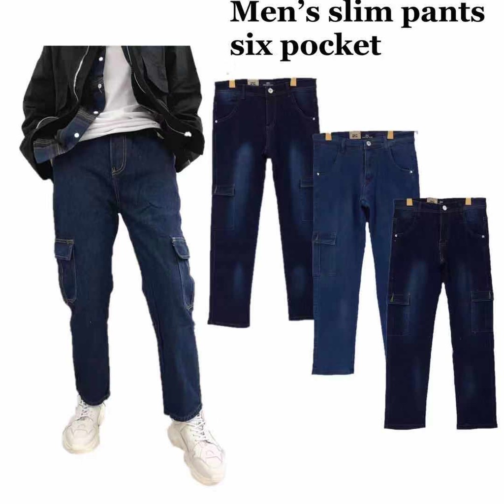 six pocket jeans
