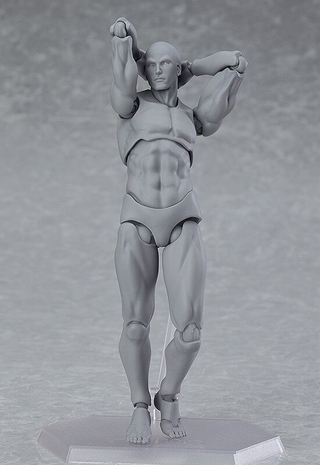 Anime Archetype Figma Action Figure Human Body Joints Nude Movable Doll