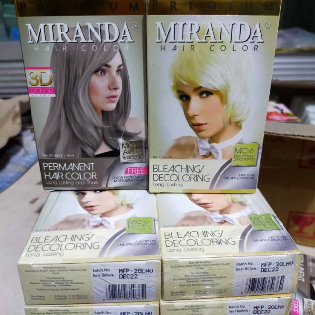 Miranda bleaching / miranda ash Bonde / miranda hair color | Shopee ...