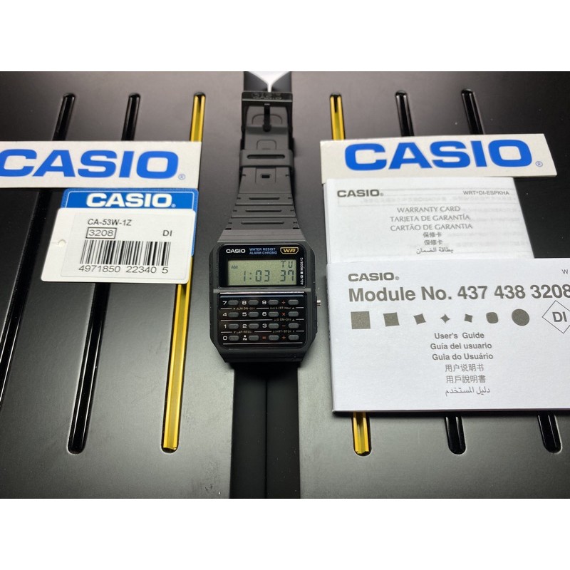Casio Classic Ca 53w 1z Calculator Watch Ca53w 1z Retro Digital Ca53 Shopee Philippines